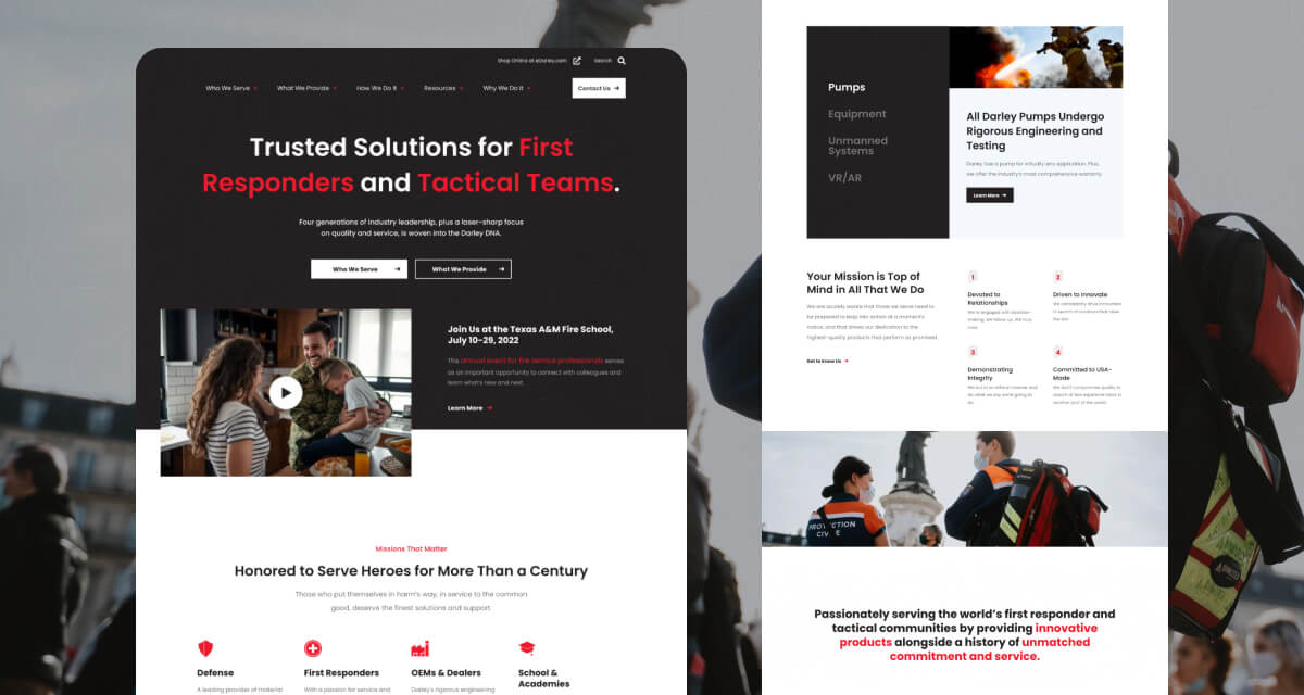 Darley: Global Manufacturer & Distributor for Today's Heroes