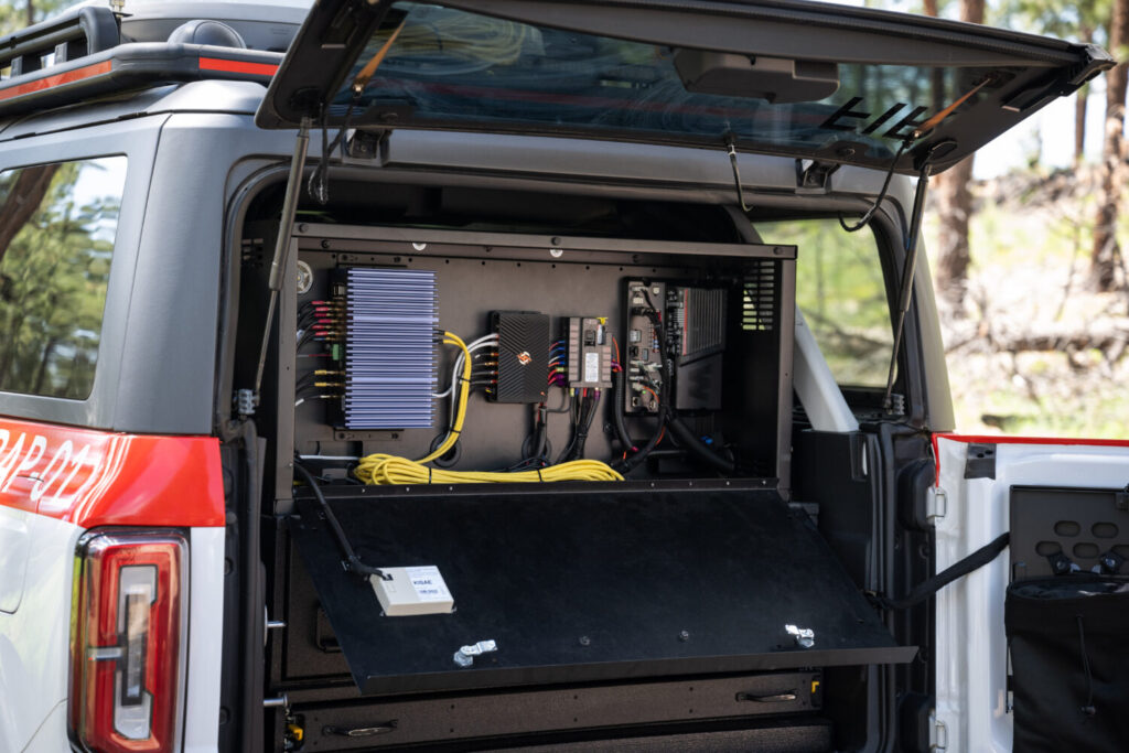 command vehicle package in the truck