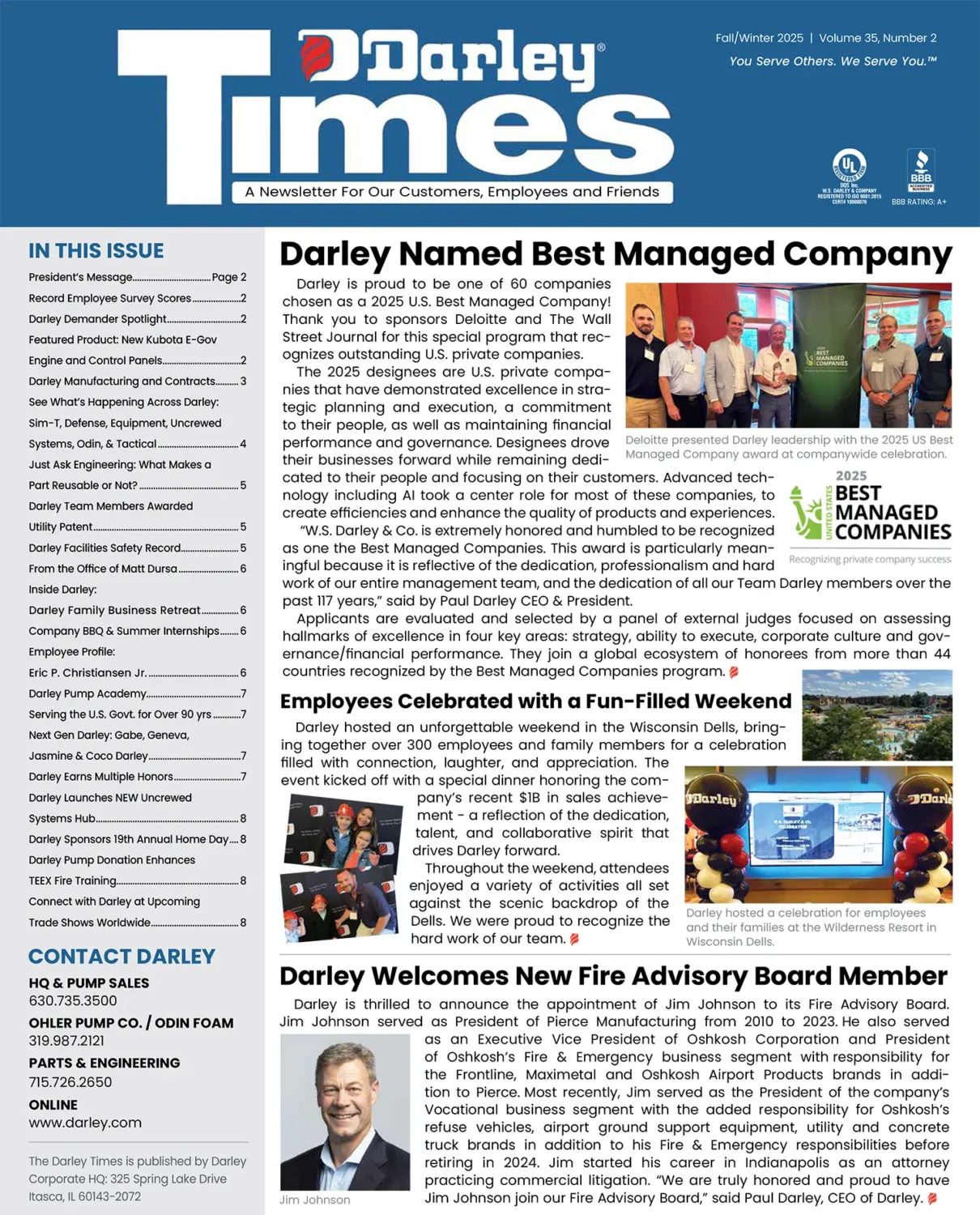 Darley Times Fall/Winter 2025