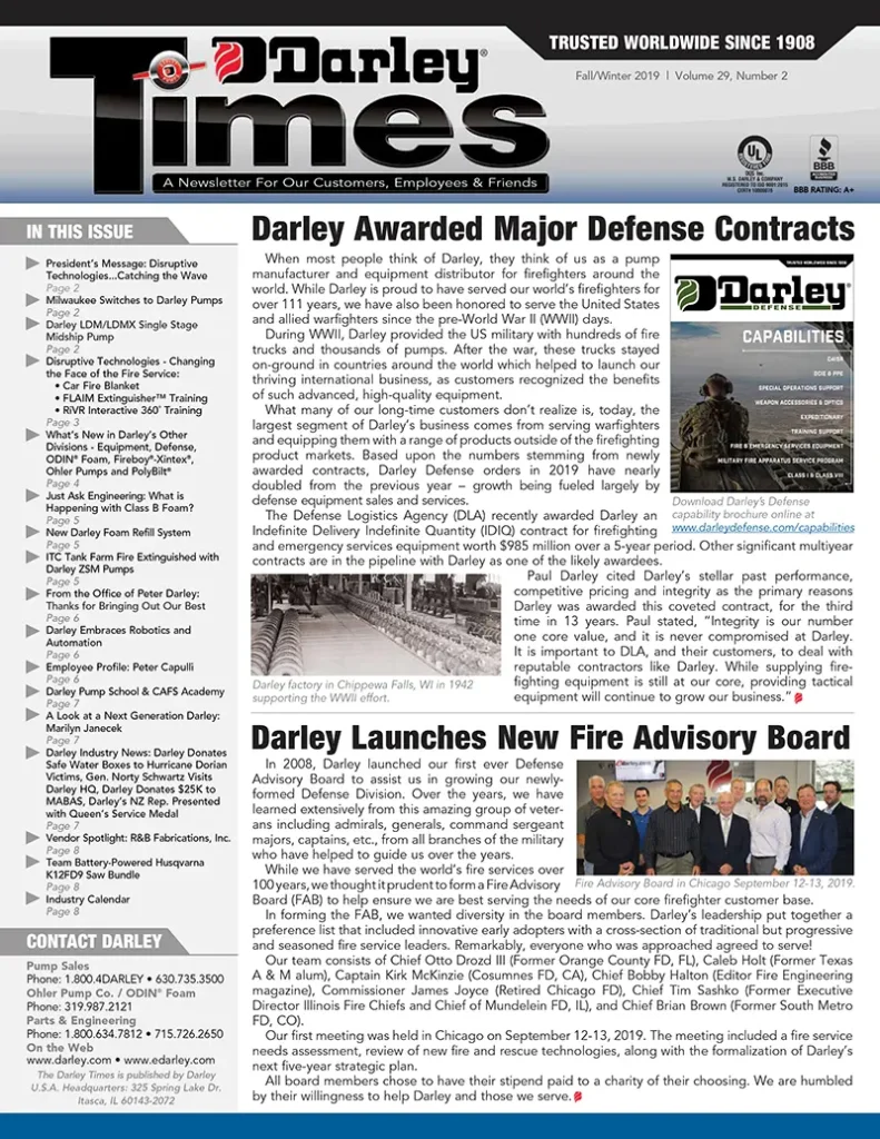 Darley Times Fall/Winter Issue 2019