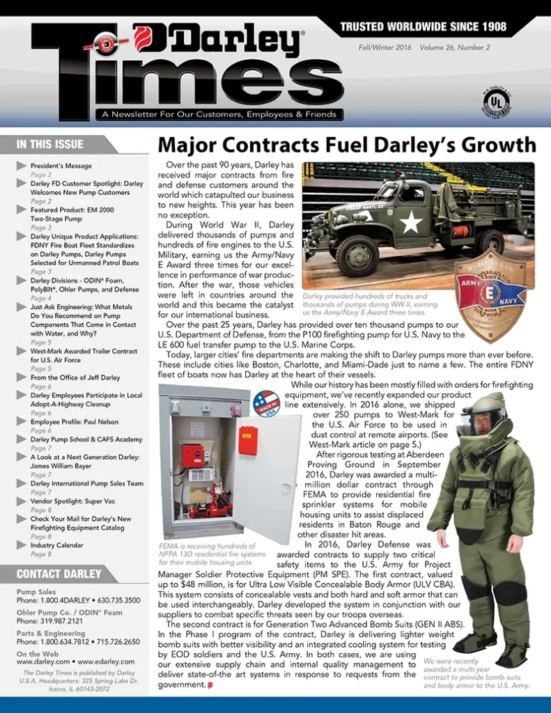 Darley Times Fall/Winter 2016