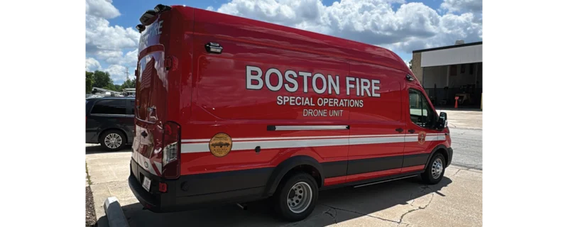 Boston Fire Drone Rapid Command Vehicle